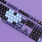 Silver-haired Battle Maiden 104+21 PBT Dye-subbed Keycaps Set Cherry Profile for MX Switches Mechanical Gaming Keyboard
